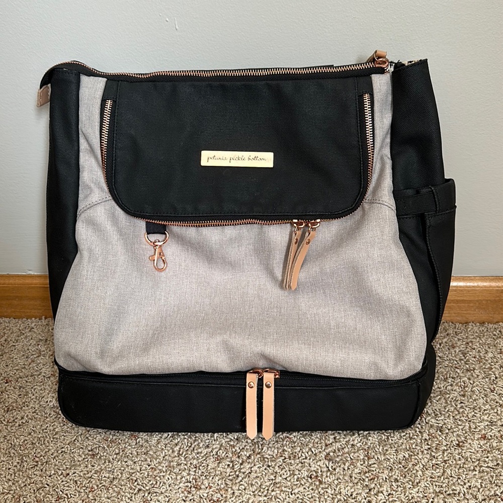 Petunia pickle bottom pivot diaper bag /backpack